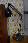 Period Adjustable Black Office Lamp
