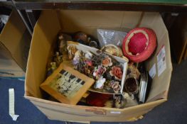 Large Box of Teapots, etc.