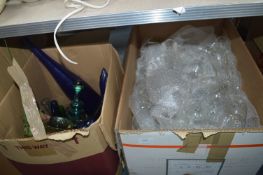 Two Boxes of Glassware