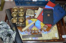 Decoupage Tray plus Assorted Collectibles