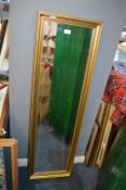 Gilt Framed Bevelled Edge Wall Mirror