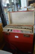 Vintage Record Case Containing 12