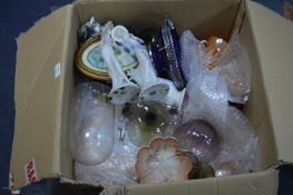 Large Box of Pottery & Glassware