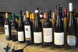 Eight Bottles of Red Wine