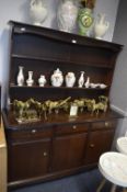 Mahogany Effect Dresser