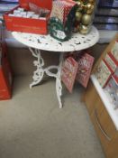 Cast Aluminium Garden Table