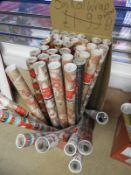 ~40 Rolls of Christmas Gift Wrap