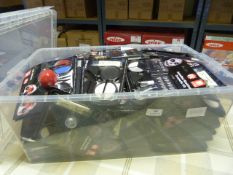 Box of Various Halloween Costume Makeup Kits