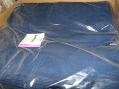 *90 Navy Polycotton Chair Covers