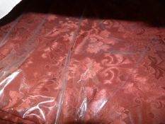 *50 Burgundy Brocade Chair Covers