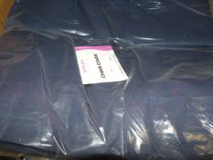 *90 Navy Polycotton Chair Covers