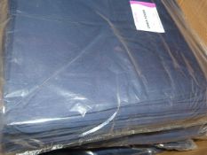 *90 Navy Polycotton Chair Covers