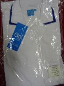 *~10 Grahame Gardner Female Tunics (White/Royal Bl
