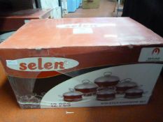 *Selen 12pc Non-Stick Cookware Set