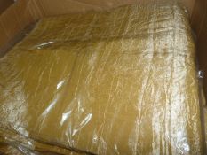 *100 Caramel Crushed Taffeta Chair Covers