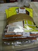 10 Hi-Vis Vests Size: 2XL/3XL