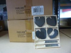 Two Boxes of 24 Sets of Heart Tags