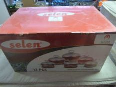 *Selen 12pc Non-Stick Cookware Set