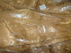 *50 Gold Brocade Chair Covers