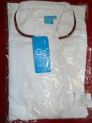 *~34 Grahame Gardner Female Tunics (White/Maroon)