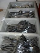 *Tray of Stainless Steel Cutlery