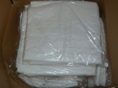 *15 White Crushed Taffeta & 9 Purple Polycotton 120