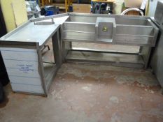 *Stainless Steel Modular Back of Bar Unit
