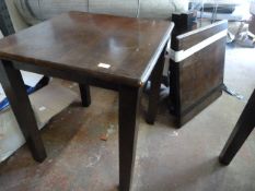 *Two Wooden Tables 68x68x77cm