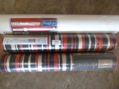 *Two Rolls of Wallpaper and a Roll of Lining Paper