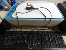 *HP Deskjet 2632 Printer and a Hp Keyboard