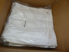 *51 White Damask Chair Covers