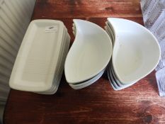 *White Ceramic Side Dishes