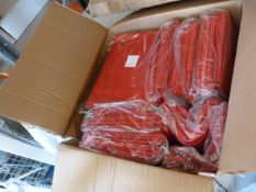 *6 Purple & 18 Red Polycotton 108x90