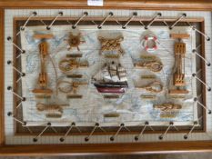 *Framed Knots on Canvas