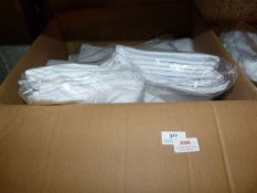 *60 White Polycotton Chair Covers