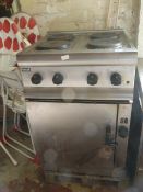 *Lincat Four Ring Electric Hob over Oven