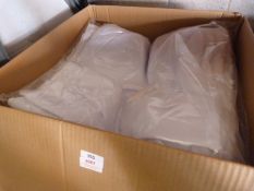 *51 White Polycotton Chair Covers