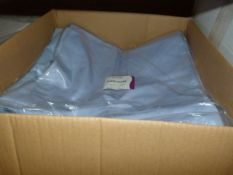 *62 Light Blue Polycotton Chair Covers