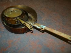 *Set of Copper & Brass Pans