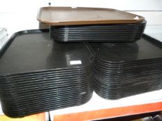 *Large Quantity of Plastic Trays