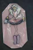 Girl Fairy Wall Clock