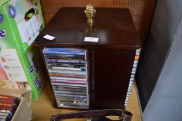 Revolving CD Case and Contents