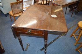 Oak Drop Leaf Dining Table