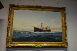 Oil on Canvas by Local Artist David C. Bell - Hull