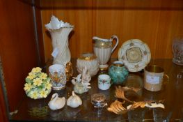 Decorative China plus Hallmarked Sterling Silver B