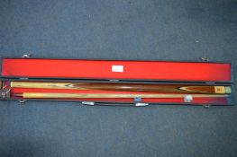 Boxed Riley Snooker Cue