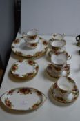 Royal Albert Old Country Roses Part Dinner Set 25
