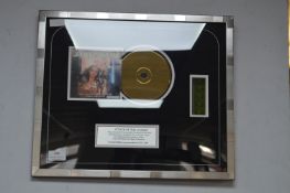 Framed Star Wars Attack of the Clones CD & Film St