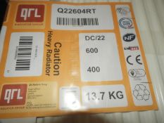 *QRL DC/22 600x400 Domestic Radiator