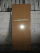 *Oak Faced Solid Door 2040x826x44mm